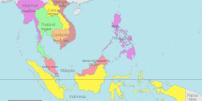 Kuala lumpur sijainti maailman kartalla