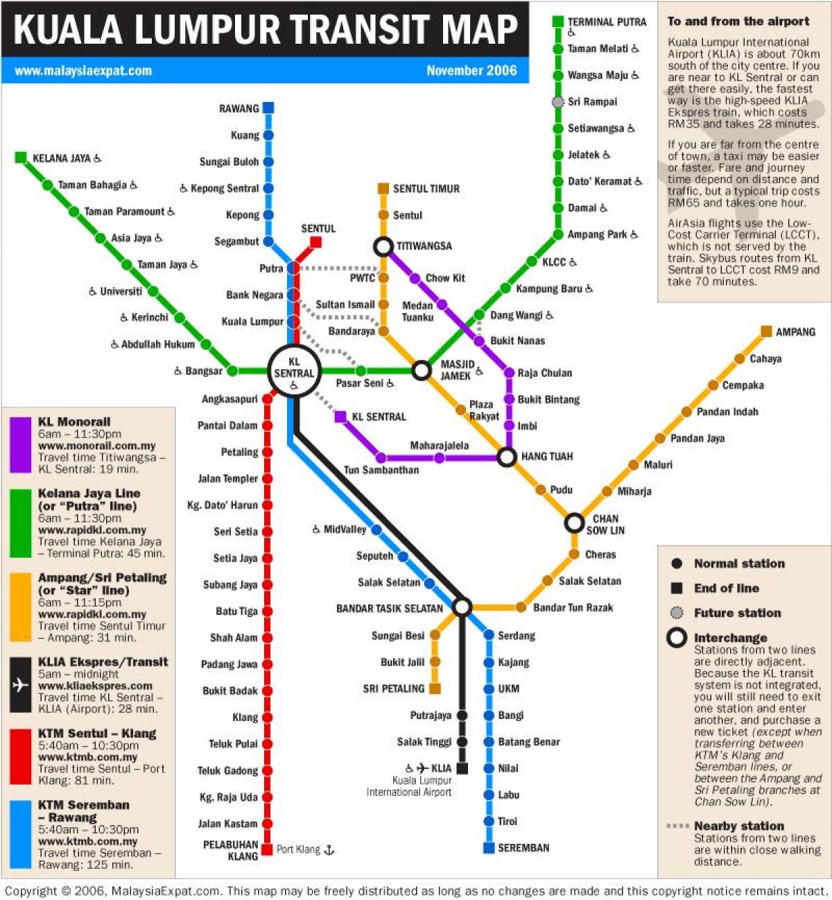 kl transit kartta 2016