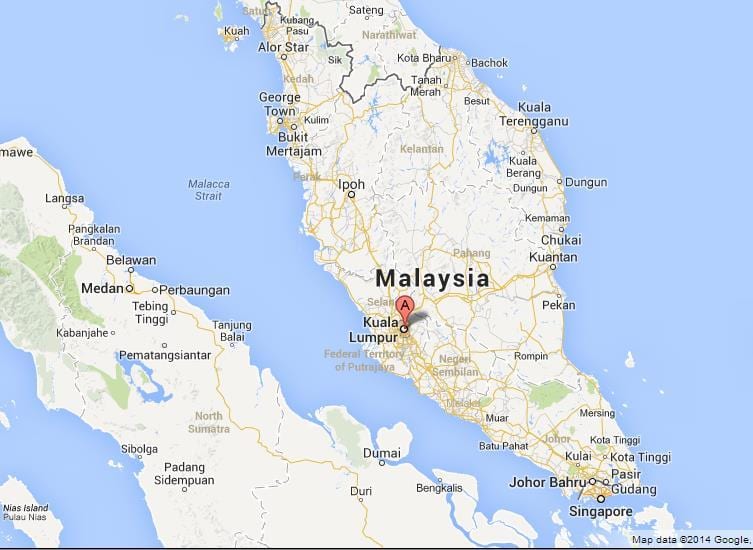 Kartta kuala lumpurissa