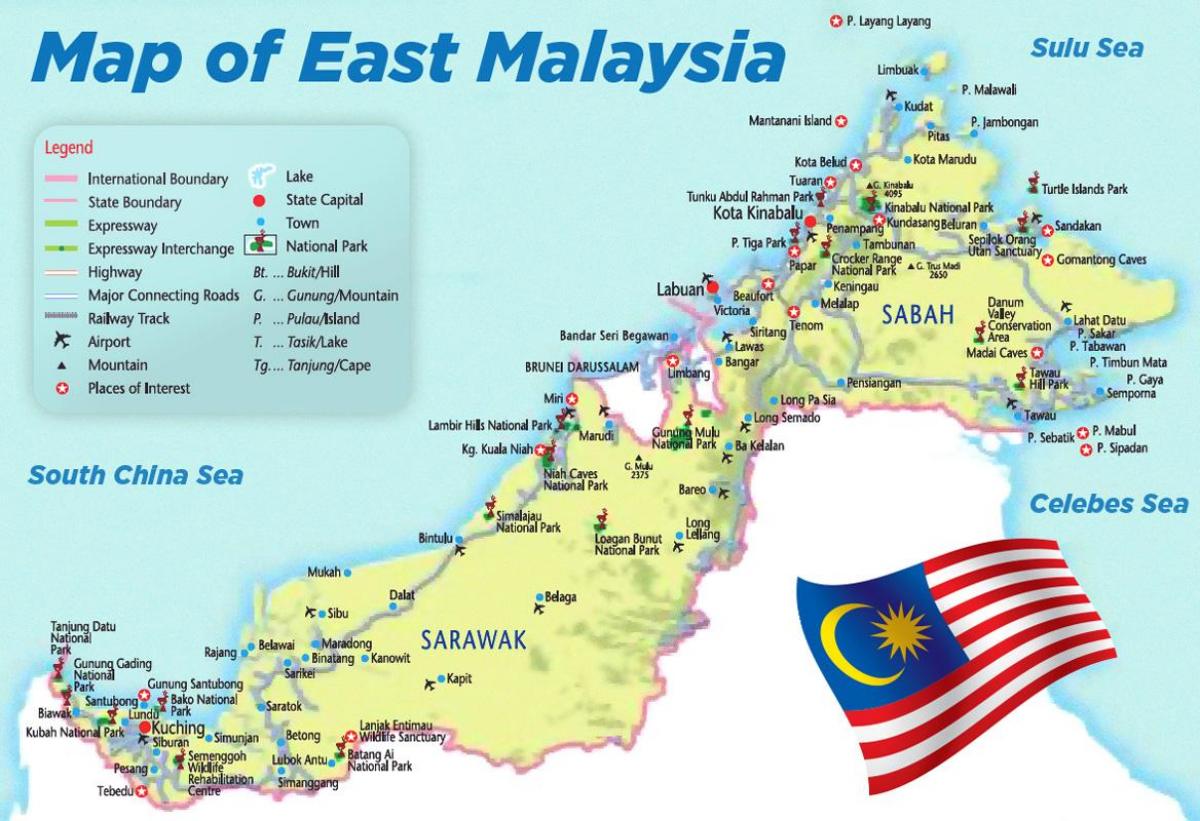 lentokentät malesia kartta