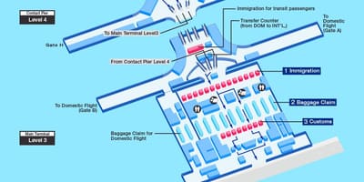 Klia terminaali kartta