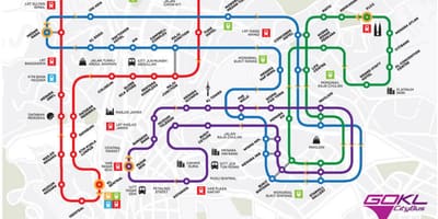 Mennä kl city bus kartta